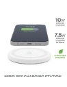 Wholesale PURO Wireless Charging Station QI 10W (white) - PUR725 - {ean13} - Hurt