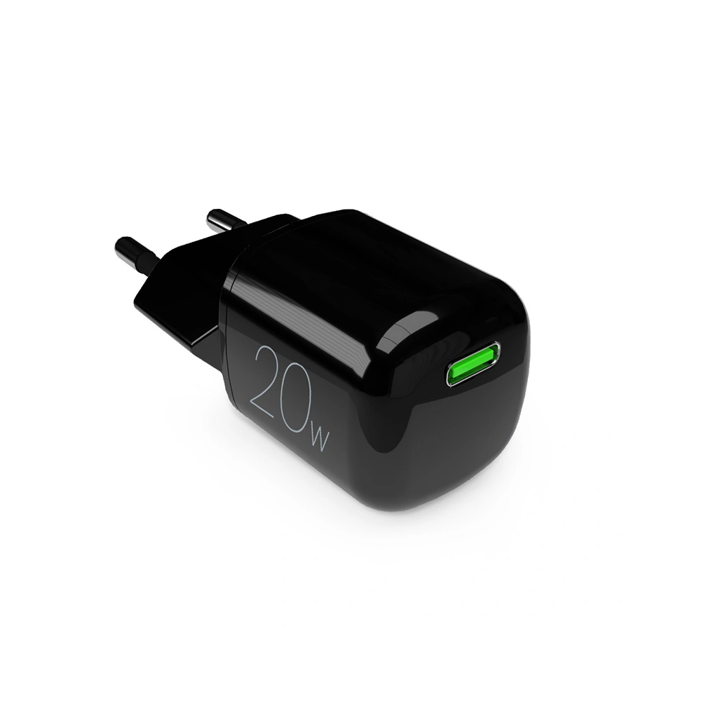 Wholesale PURO MiniPro Wall Charger GaN USB-C 20W PD (black) - PUR727 - {ean13} - Hurt