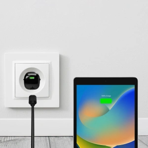 Hurtownia GSM - PURO MiniPro Wandladegerät GaN USB-C 20W PD (schwarz) - PUR727 - {ean13} - Hurt