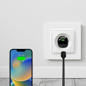 Hurtownia GSM - PURO MiniPro Wandladegerät GaN USB-C 20W PD (schwarz) - PUR727 - {ean13} - Hurt