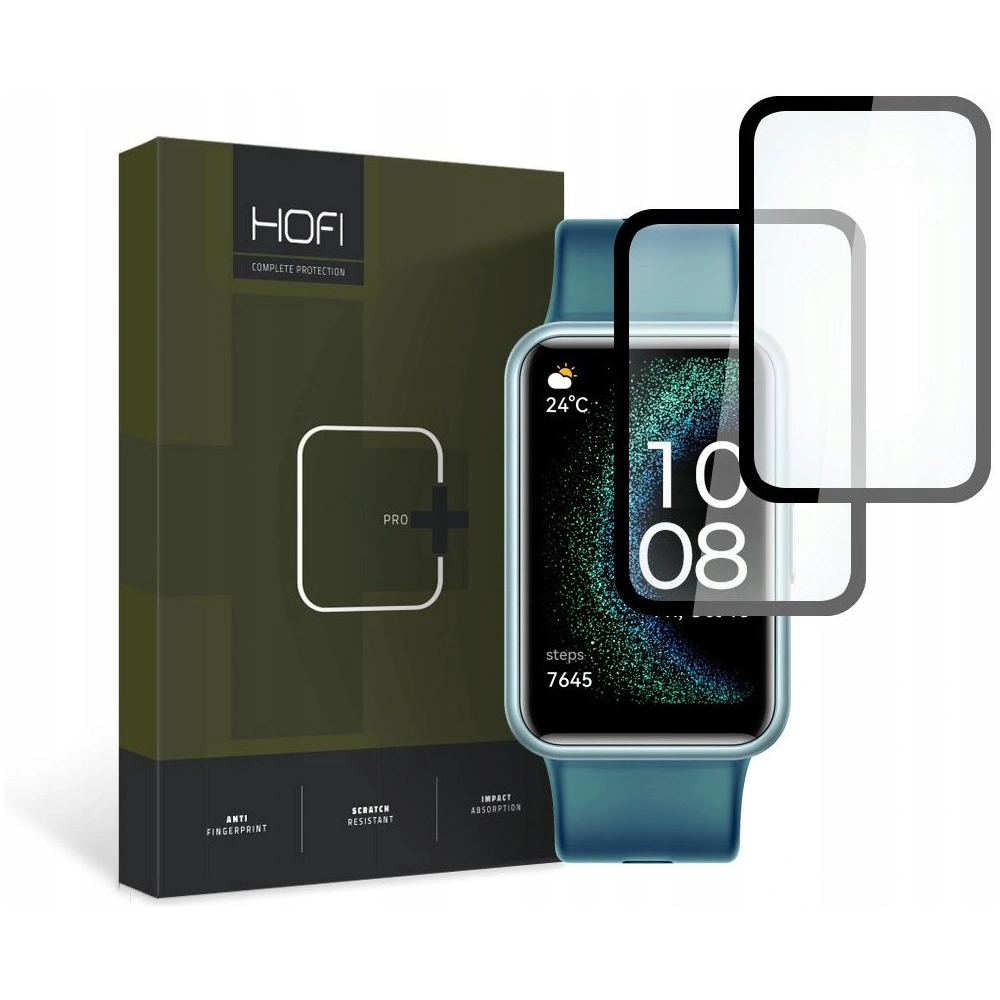 Wholesale Hofi Hybrid Pro+ Huawei Watch Fit SE Black [2 PACK] - HOFI402 - {ean13} - Hurt