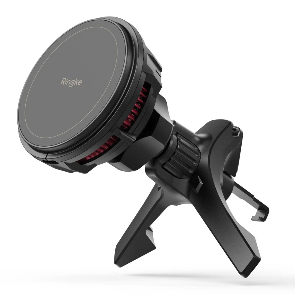 Hurtownia GSM - Uchwyt auto pentru grila de ventilație Ringke Peltier Magnetic cu încărcător Black - RGK1828 - {ean13} - Hurt