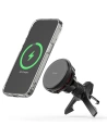 Wholesale Ringke Peltier Magnetic car holder with charger Black - RGK1828 - {ean13} - Hurt