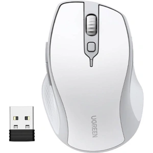 Hurtownia GSM - Kabellose Maus UGREEN MU101 2.4G/BT (weiß) - UGR1680 - {ean13} - Hurt