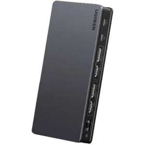 Hurtownia GSM - Adaptér UGREEN CM615 hub USB-C na 2xUSB-A, USB-C 3.1, 2xHDMI, 2xDP, SD/TF, RJ45 - UGR1686 - {ean13} - Hurt