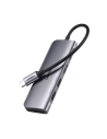 Adaptér UGREEN CM195 hub USB-C na HDMI, 2xUSB-A 3.0, SD/TF, PD