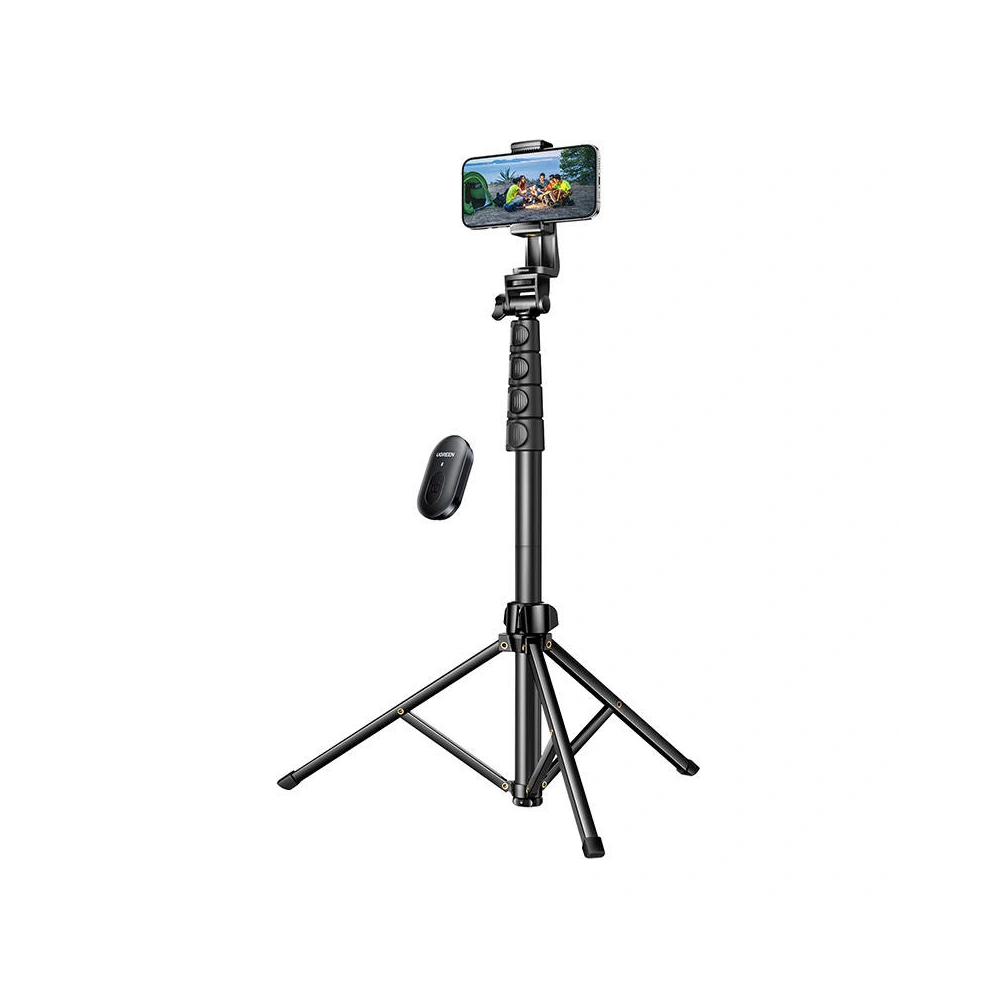 Hurtownia GSM - Selfie-Stick Stativ mit Fernbedienung UGREEN LP680 Bluetooth (schwarz) - UGR1689 - {ean13} - Hurt