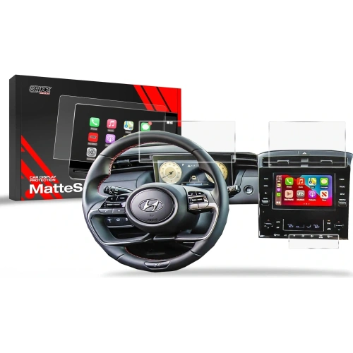 Folia matowa GrizzGlass CarDisplay Protection do Hyundai Tucson 8" (2020-2024) matowa Grizz 3w1