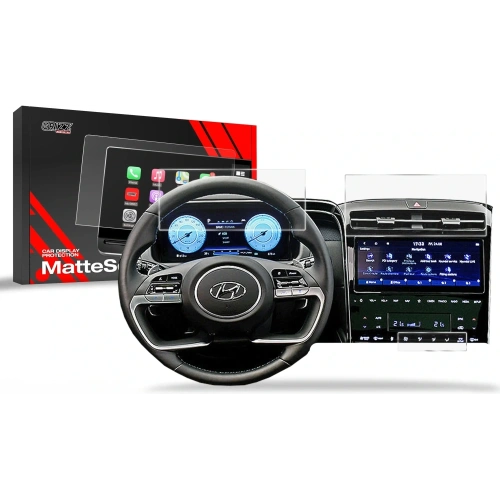 Folia matowa GrizzGlass CarDisplay Protection do Hyundai Tucson 10,25" (2020-2024) matowa Grizz 3w1