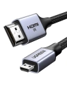 Hurtownia GSM - Micro HDMI - HDMI 8K UGREEN HD164 1m kábel (fekete) - UGR1692 - {ean13} - Hurt