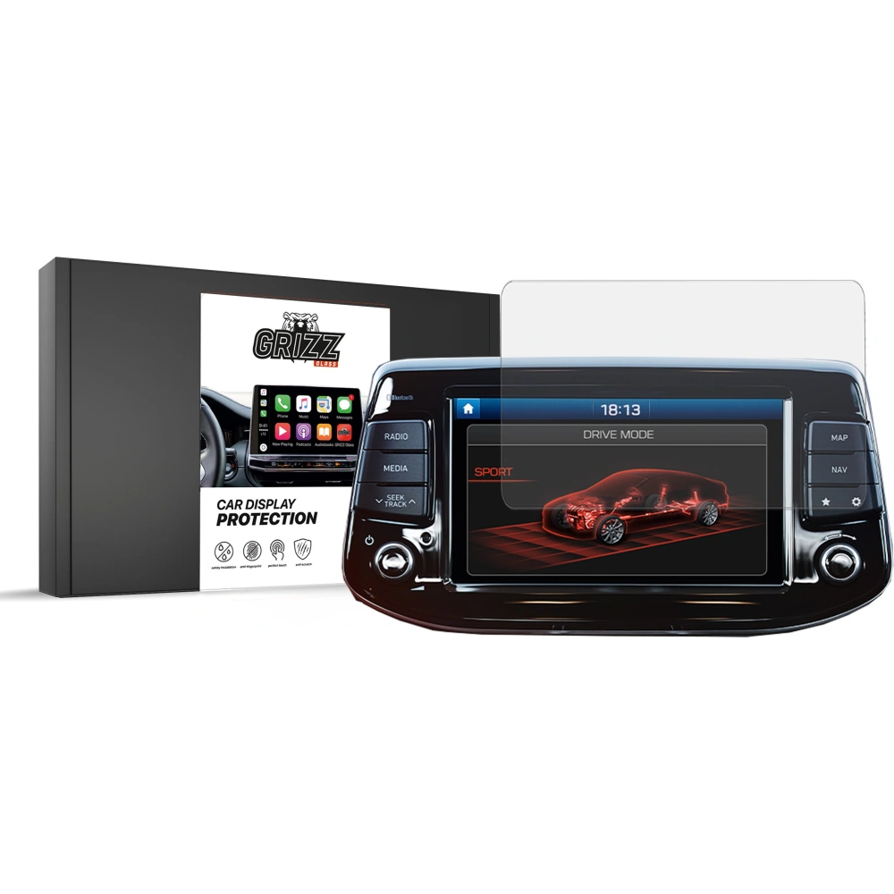 Hurtownia GSM - Matt fólia GrizzGlass CarDisplay védelem a Hyundai i30-hoz 8 inch méretben - GRZ6501 - {ean13} - Hurt