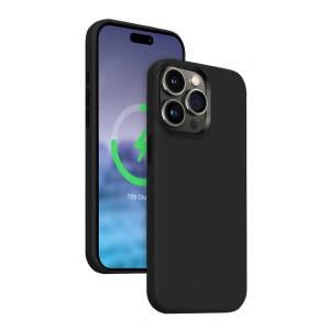 Hurtownia GSM - Etui Crong Color Cover LUX Magnetic Apple iPhone 15 Pro Max MagSafe (černý) - CRG626 - {ean13} - Hurt