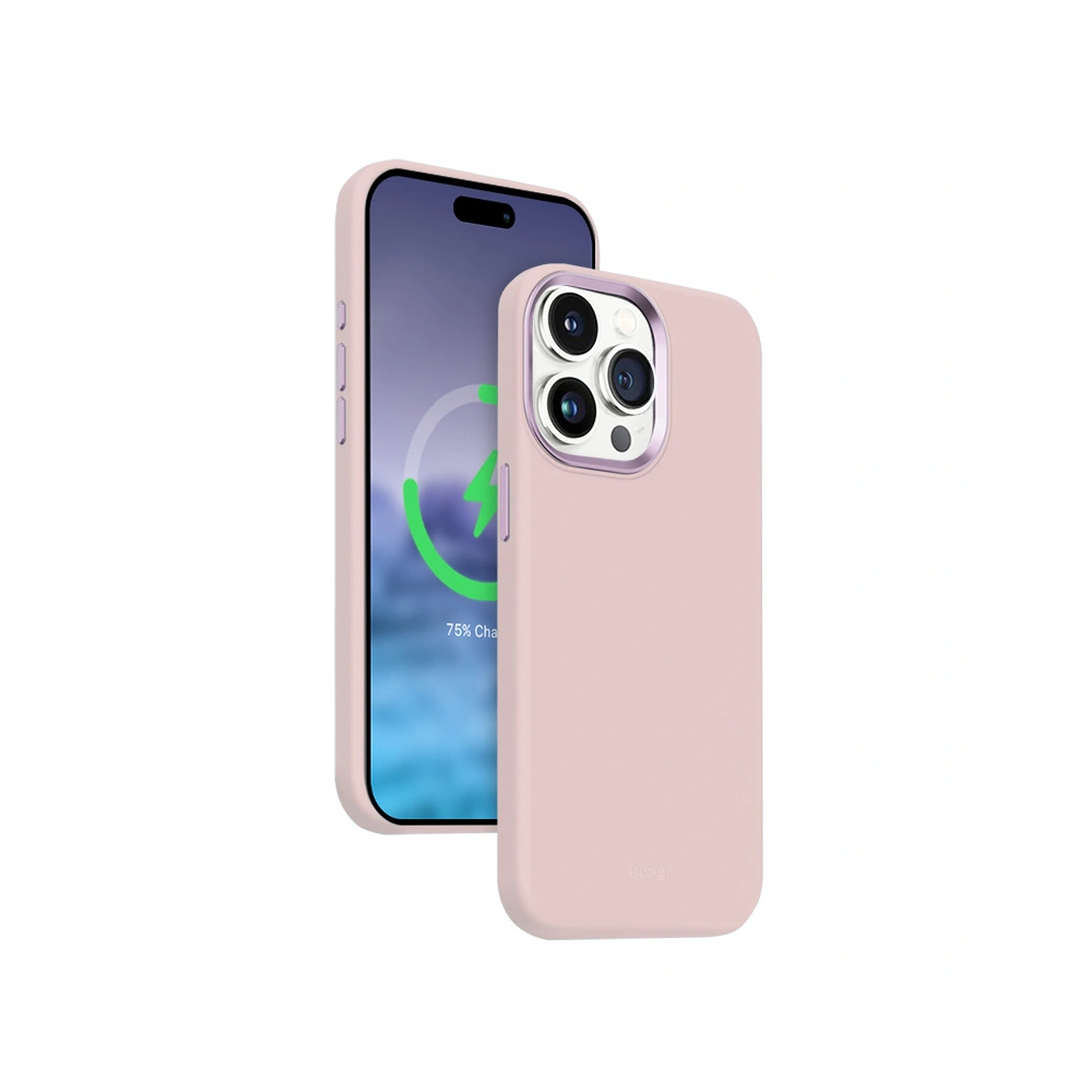 Hurtownia GSM - Etui Crong Color Cover LUX Magnetic Apple iPhone 15 Pro MagSafe (różowy) - CRG629 - {ean13} - Hurt