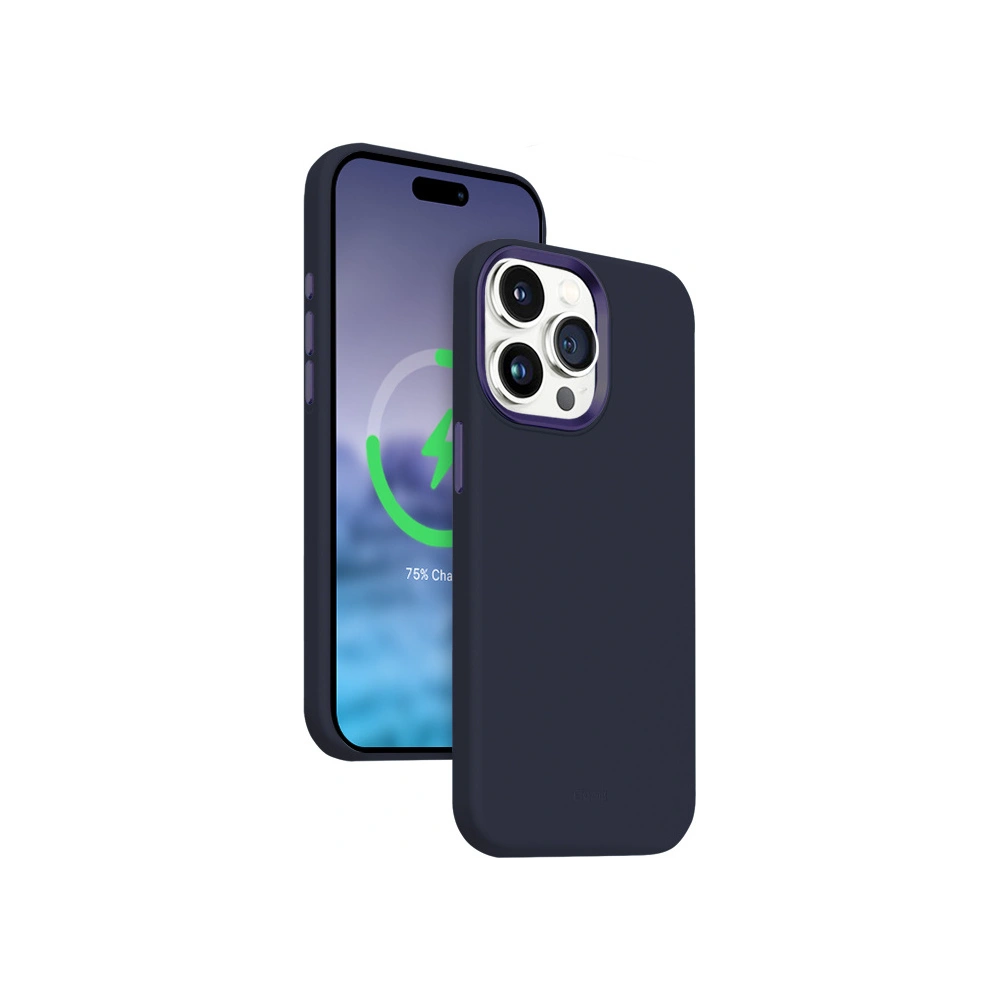 Hurtownia GSM - Etui Crong Color Cover LUX Magnetic Apple iPhone 15 Pro Max MagSafe (sötétkék) - CRG632 - {ean13} - Hurt
