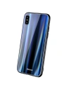 Hurtownia GSM - Etui Baseus Luster Case iPhone X / XS - černá - modrá - BSU218BLKBLU - {ean13} - Hurt