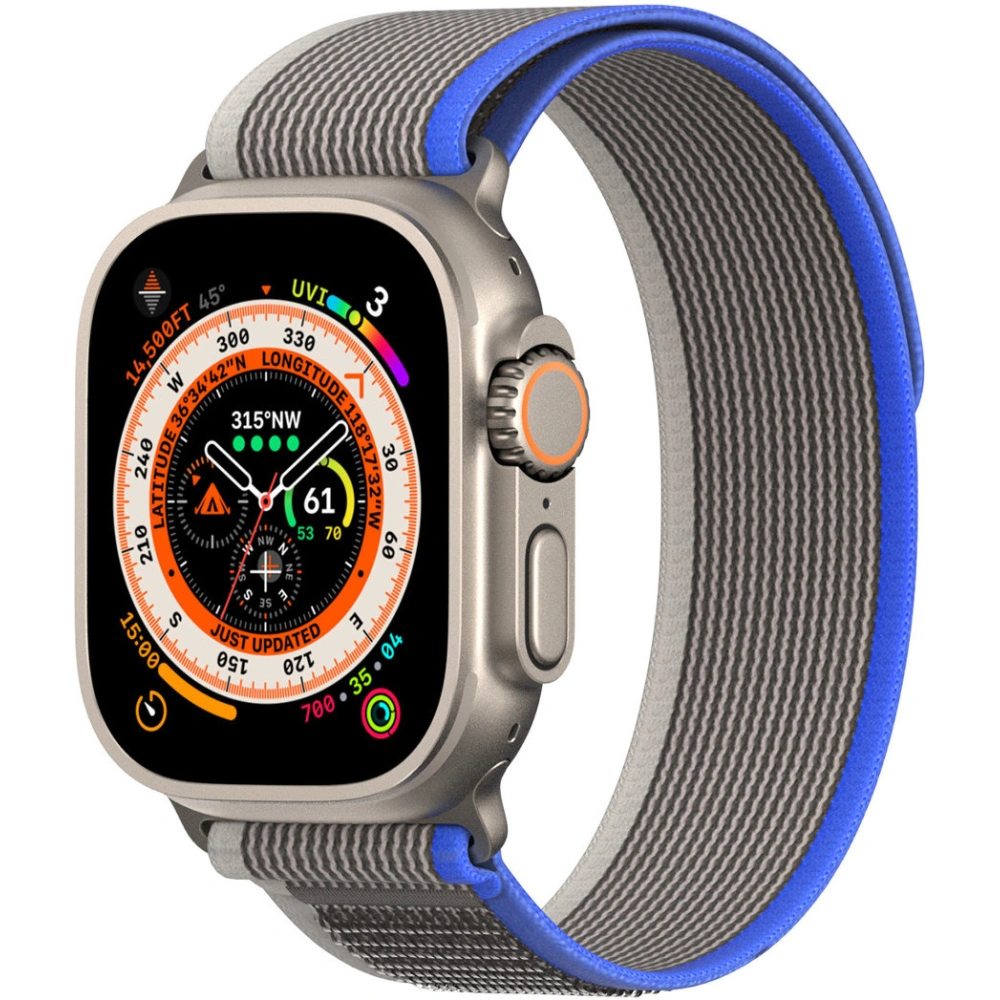 Hurtownia GSM - Pasek Dux Ducis Strap YJ Apple Watch 4/5/6/7/SE/8/9/Ultra 44/45/49mm modro-šedý - DDS1807 - {ean13} - Hurt