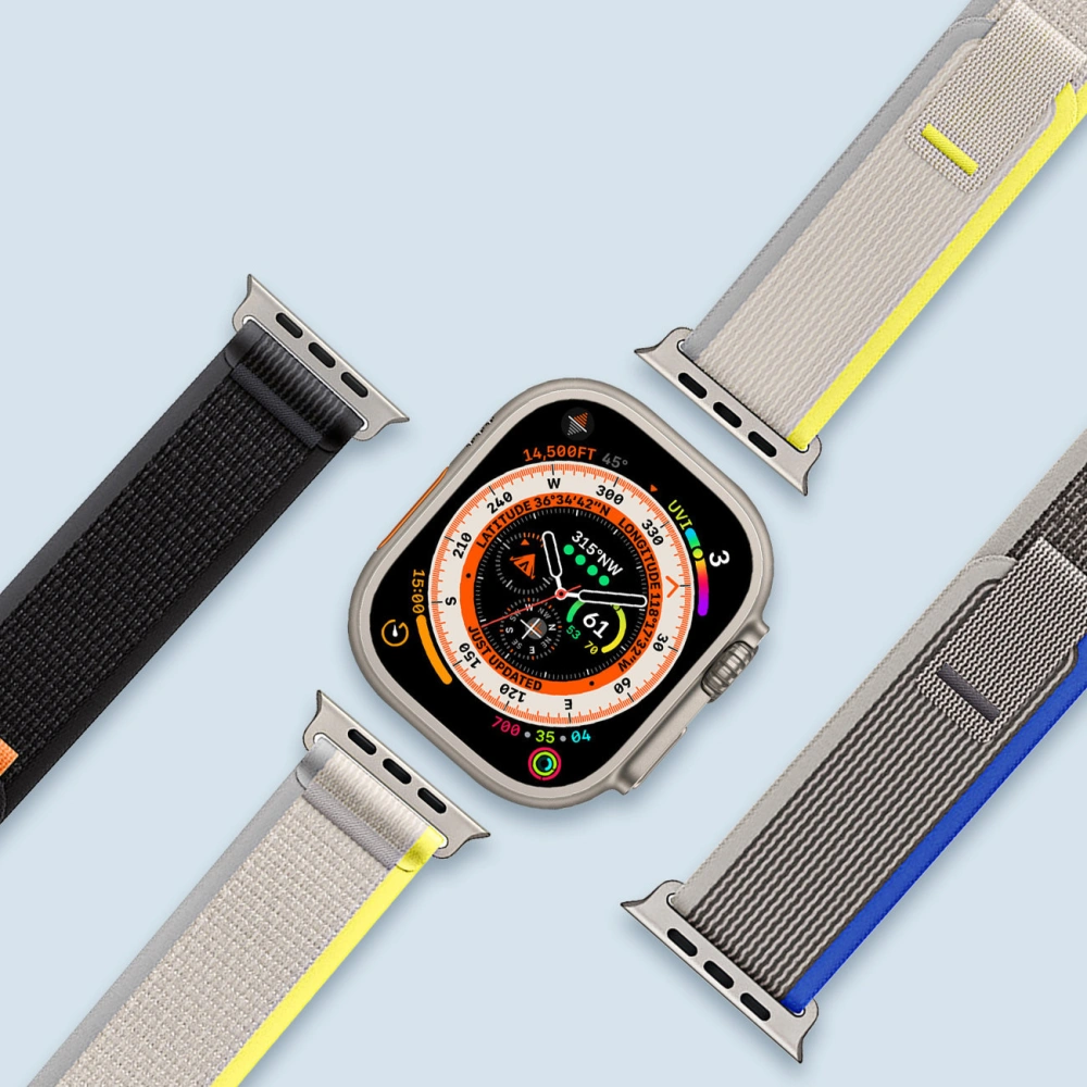 Hurtownia GSM - Pasek Dux Ducis Strap YJ Apple Watch 4/5/6/7/SE/8/9/Ultra 44/45/49mm modro-šedý - DDS1807 - {ean13} - Hurt