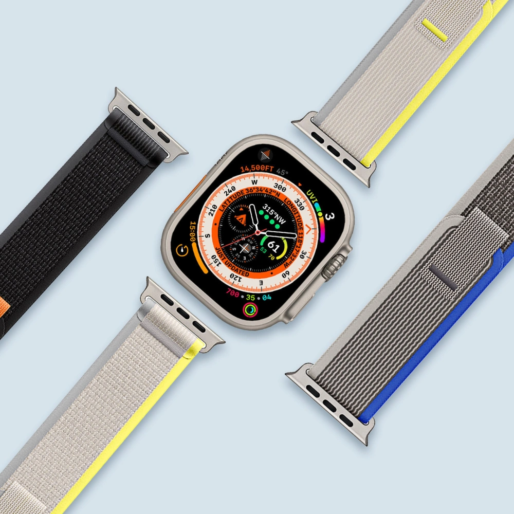 Hurtownia GSM - Pasek Dux Ducis Strap YJ Apple Watch 4/5/6/7/SE/8/9/Ultra 44/45/49mm černo-šedý - DDS1808 - {ean13} - Hurt