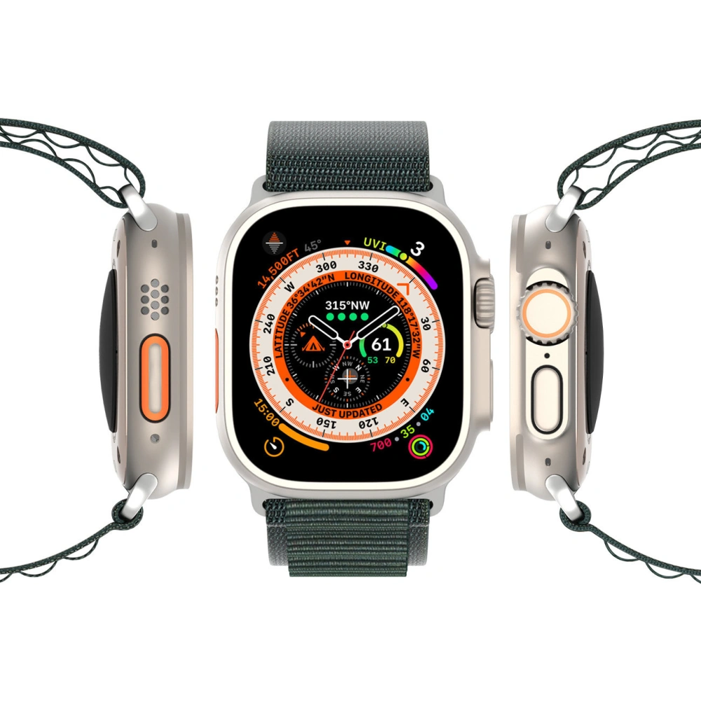 Wholesale Dux Ducis Strap GS Apple Watch 4/5/6/7/SE/8/9/Ultra 44/45/49mm green - DDS1812 - {ean13} - Hurt