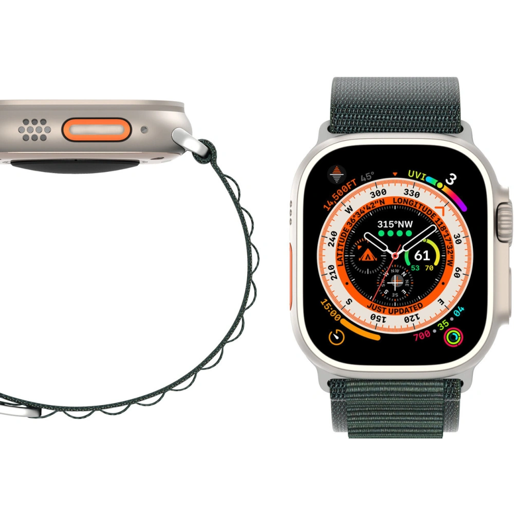 Wholesale Dux Ducis Strap GS Apple Watch 4/5/6/7/SE/8/9/Ultra 44/45/49mm green - DDS1812 - {ean13} - Hurt