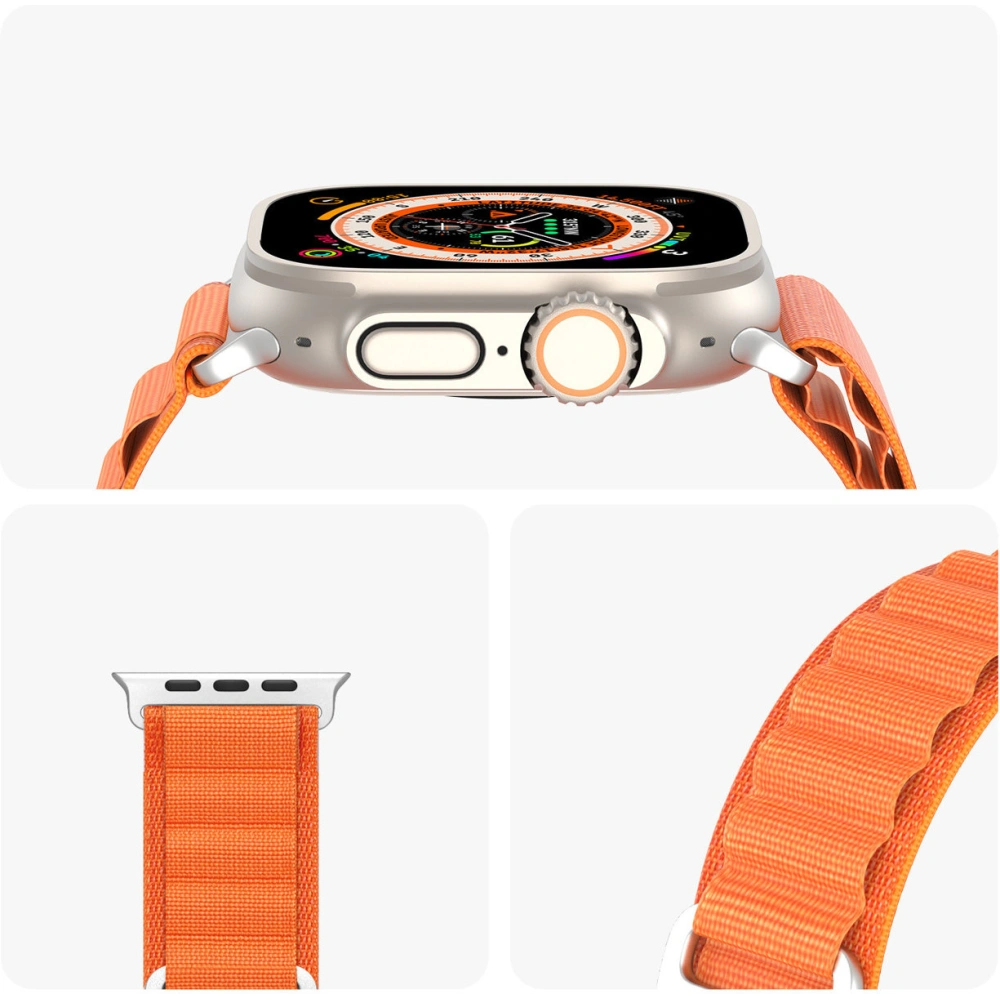 Wholesale Dux Ducis Strap GS Apple Watch 4/5/6/7/SE/8/9/Ultra 44/45/49mm orange - DDS1814 - {ean13} - Hurt