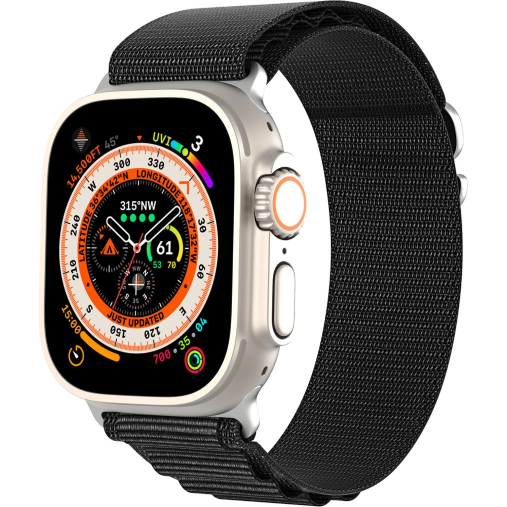 Hurtownia GSM - Pasek Dux Ducis Strap GS Apple Watch 4/5/6/7/SE/8/9/Ultra 44/45/49mm černý - DDS1815 - {ean13} - Hurt