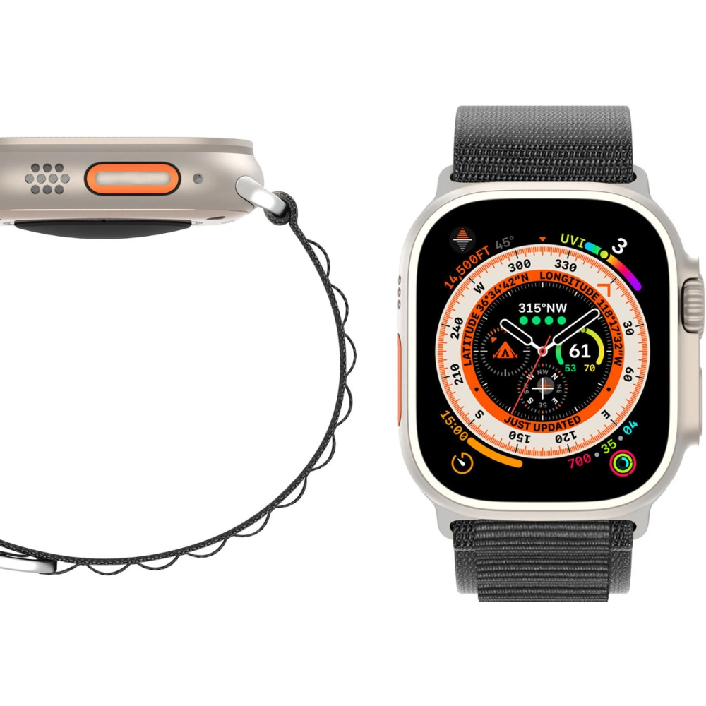 Hurtownia GSM - Pasek Dux Ducis Strap GS Apple Watch 4/5/6/7/SE/8/9/Ultra 44/45/49mm černý - DDS1815 - {ean13} - Hurt