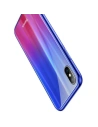 Hurtownia GSM - Etui Baseus Luster Case iPhone X / XS - modro - červené - BSU220BLURED - {ean13} - Hurt