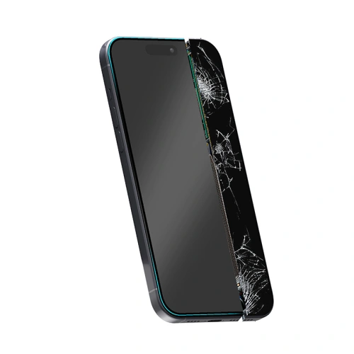 Szkło hybrydowe Crong Nano Glass Apple iPhone 15 Pro