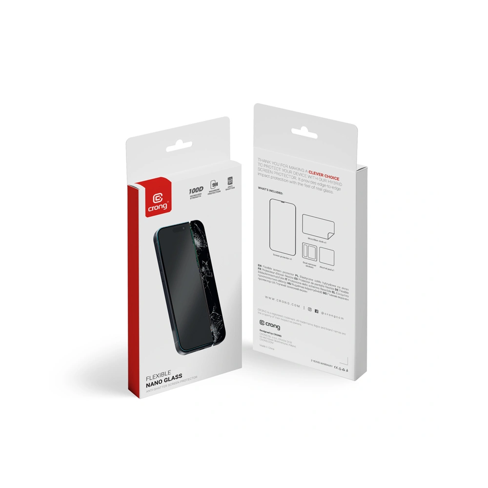 Hurtownia GSM - Hârtie hibridă Crong Nano Glass Apple iPhone 15 Pro - CRG637 - {ean13} - Hurt