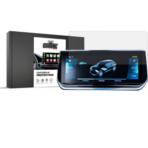 GrizzGlass Distributor - 5904063564743 - GRZ6518 - Matte GrizzGlass CarDisplay Protection Peugeot 208 2gen 2022 - B2B homescreen