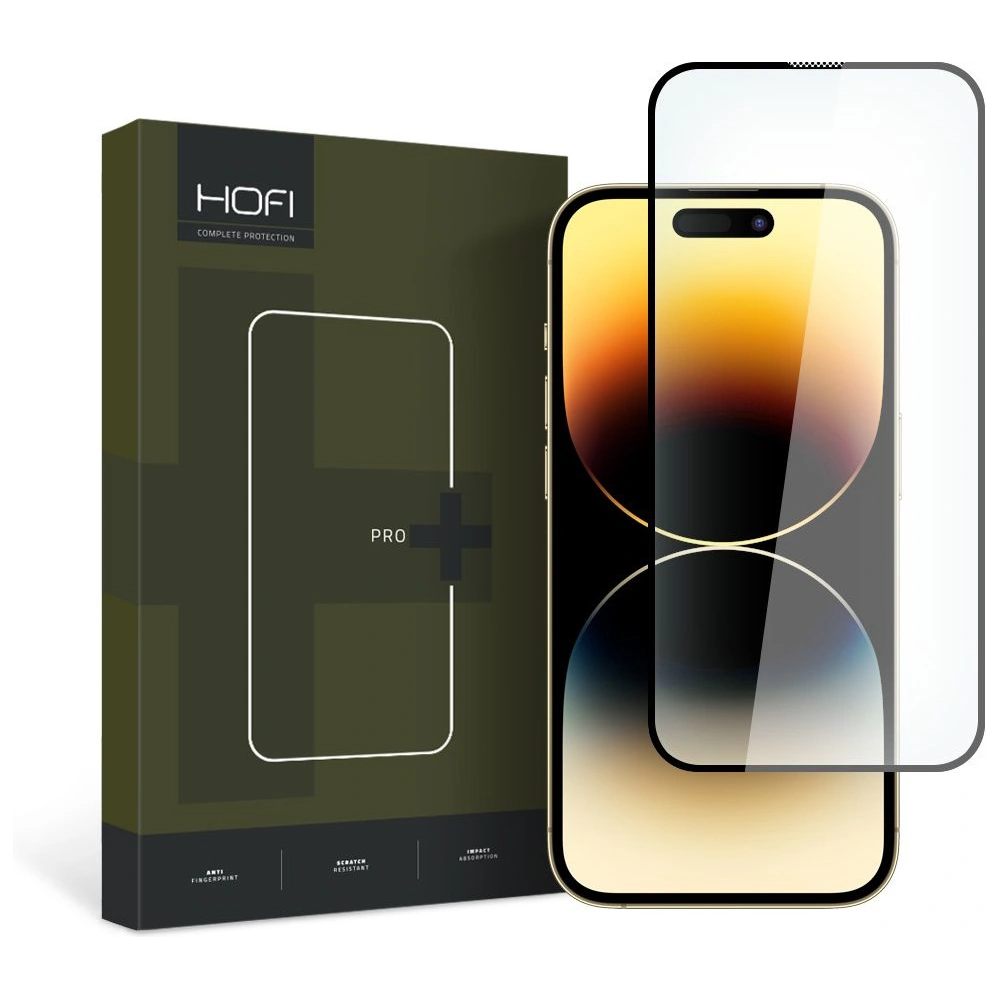 Hurtownia GSM - Gehärtetes Glas Hofi Glass Pro+ Apple iPhone 15 Plus / 14 Plus Schwarz - HOFI411 - {ean13} - Hurt