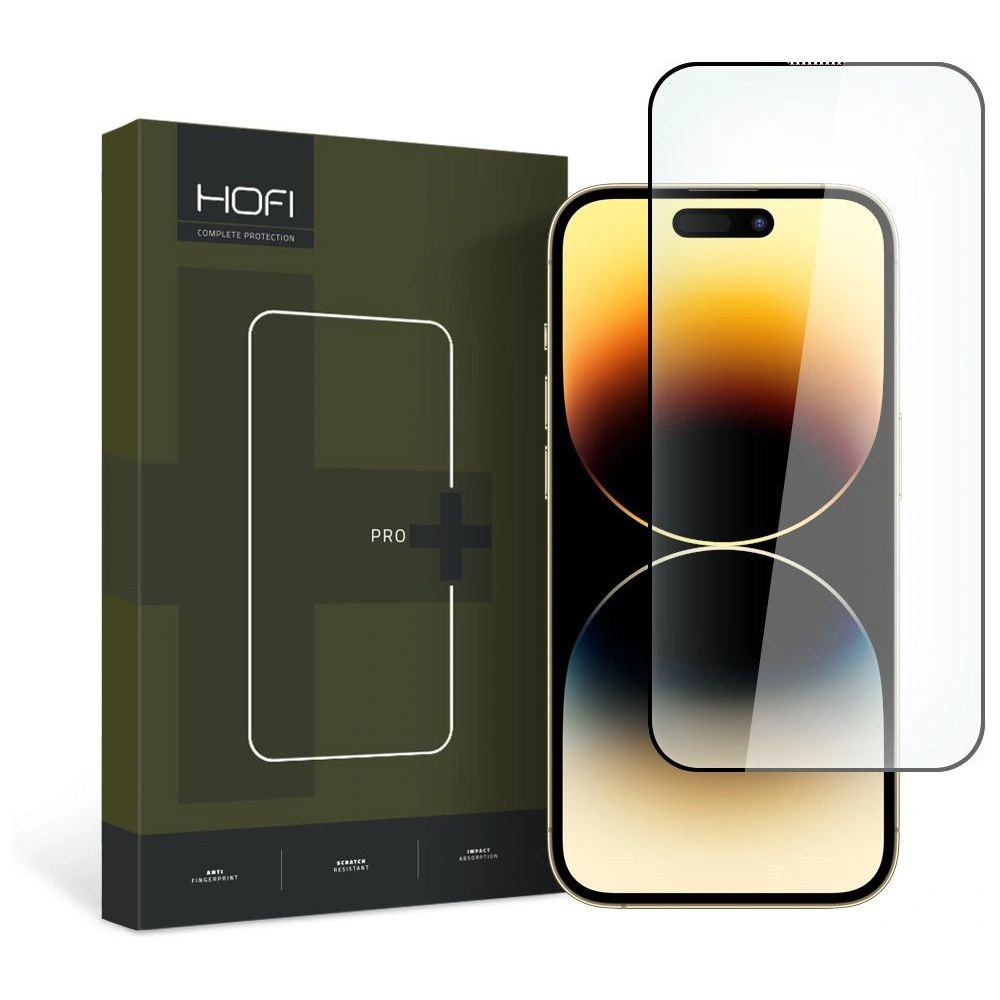 Hurtownia GSM - Edzett üveg Hofi Glass Pro+ Apple iPhone 15 Pro Max Fekete - HOFI412 - {ean13} - Hurt