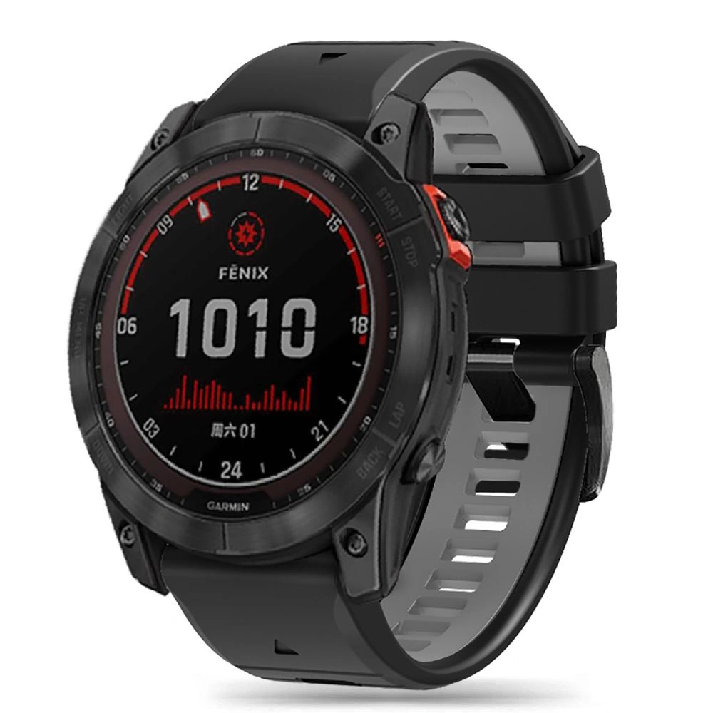 Hurtownia GSM - Pasek Tech-Protect Iconband Pro Garmin Fenix 3/5x/3hr/5x Plus/6x/6x Pro/7x negru/gri - THP2203 - {ean13} - Hurt