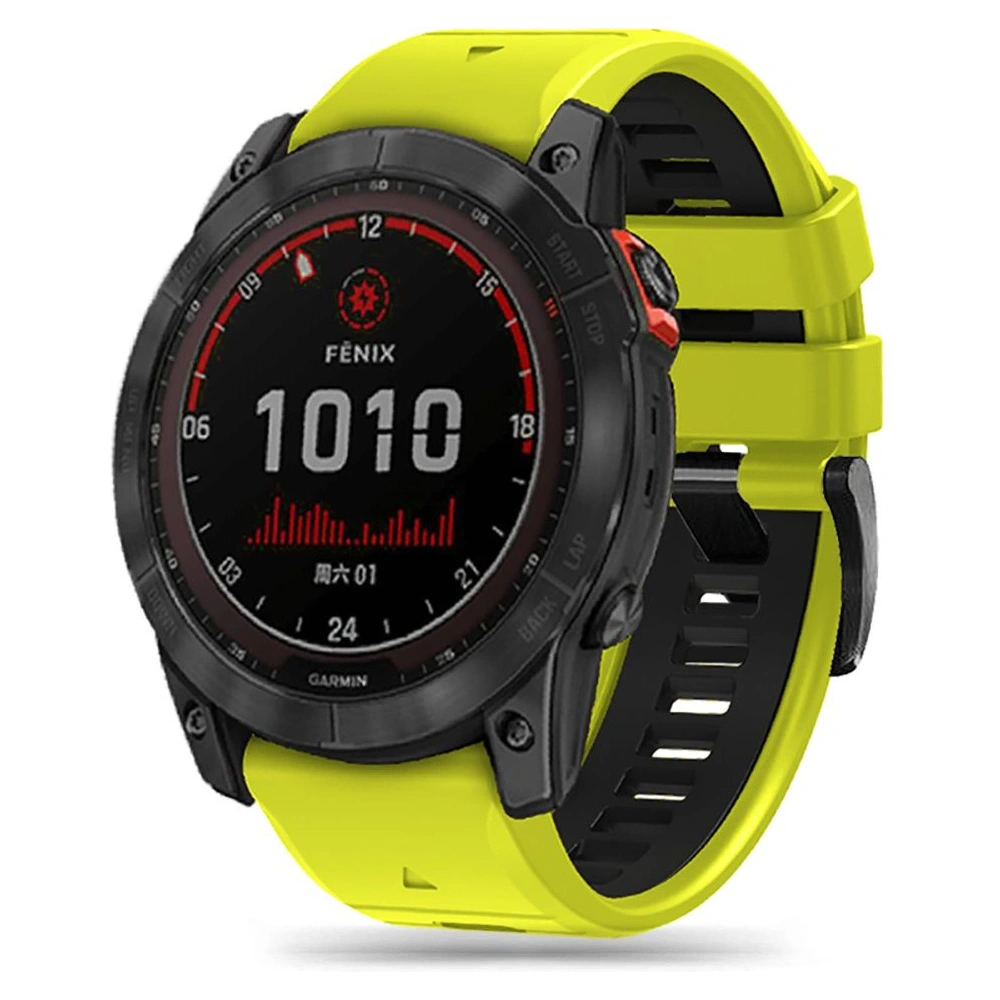 Wholesale Tech-Protect Iconband Pro Garmin Fenix 3/5x/3hr/5x Plus/6x/6x Pro/7x lime/black - THP2204 - {ean13} - Hurt