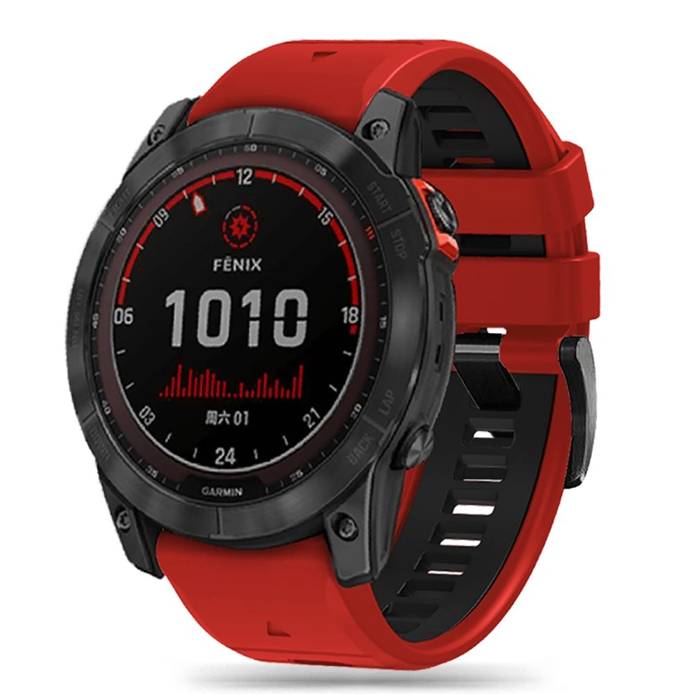 Wholesale Tech-Protect Iconband Pro Garmin Fenix 3/5x/3hr/5x Plus/6x/6x Pro/7x red/black - THP2208 - {ean13} - Hurt