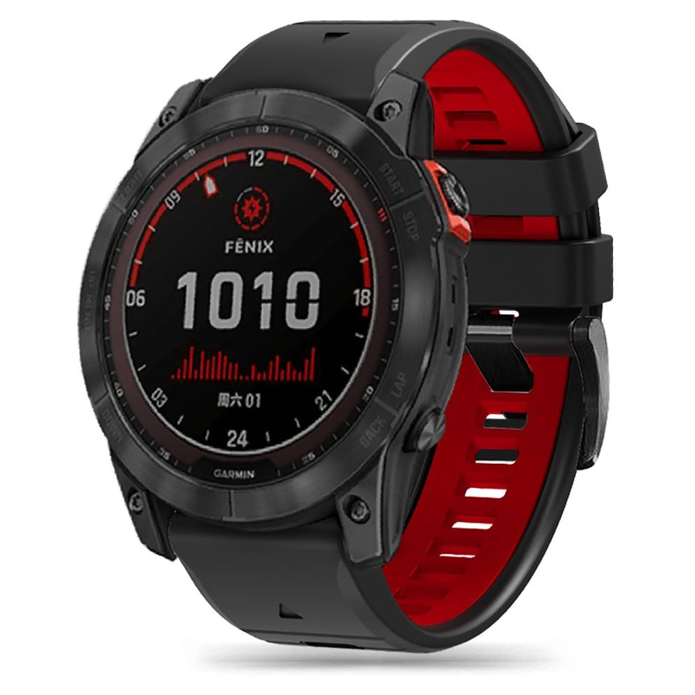 Wholesale Tech-Protect Iconband Pro Garmin Fenix 5/6/6 Pro/7 black/red - THP2209 - {ean13} - Hurt