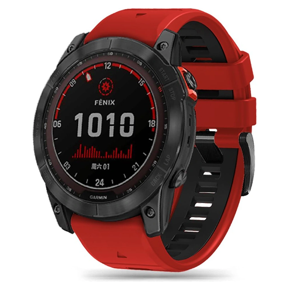 Hurtownia GSM - Tech-Protect Iconband Pro Garmin Fenix 5/6/6 Pro/7 rot/schwarz - THP2211 - {ean13} - Hurt