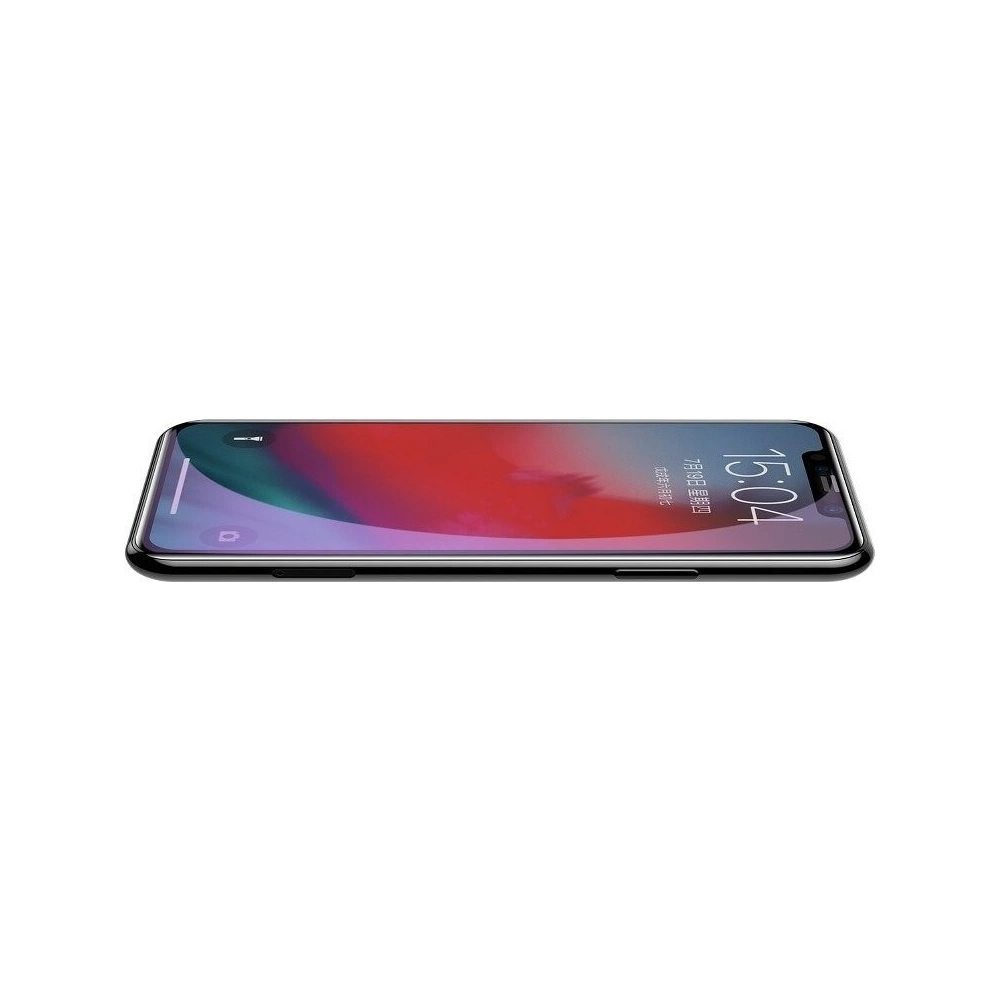 Wholesale Baseus 0.2mm Arc-surface Full Cover Tempered Glass iPhone XR Black - BSU224BLK - {ean13} - Hurt