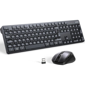 Hurtownia GSM - Bezdrátový set 2w1 UGREEN MK006 myš + klávesnice 2.4GHz plug&play černý - UGR1694 - {ean13} - Hurt