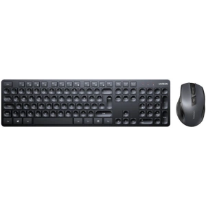 Hurtownia GSM - Vezeték nélküli 2w1 UGREEN MK006 egér + billentyűzet 2.4GHz plug&play fekete - UGR1694 - {ean13} - Hurt