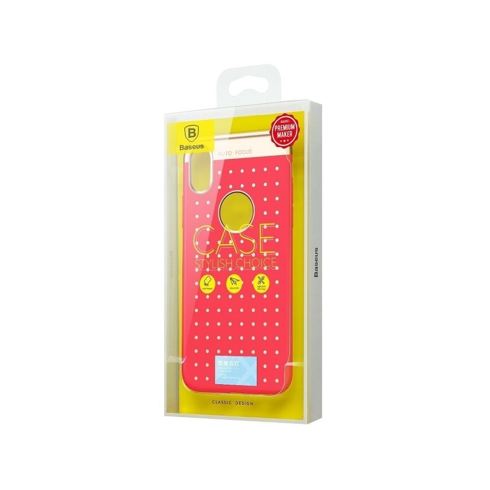 Hurtownia GSM - Etui Baseus Star Lighting Case do iPhone X / XS (červené) - BSU226RED - {ean13} - Hurt