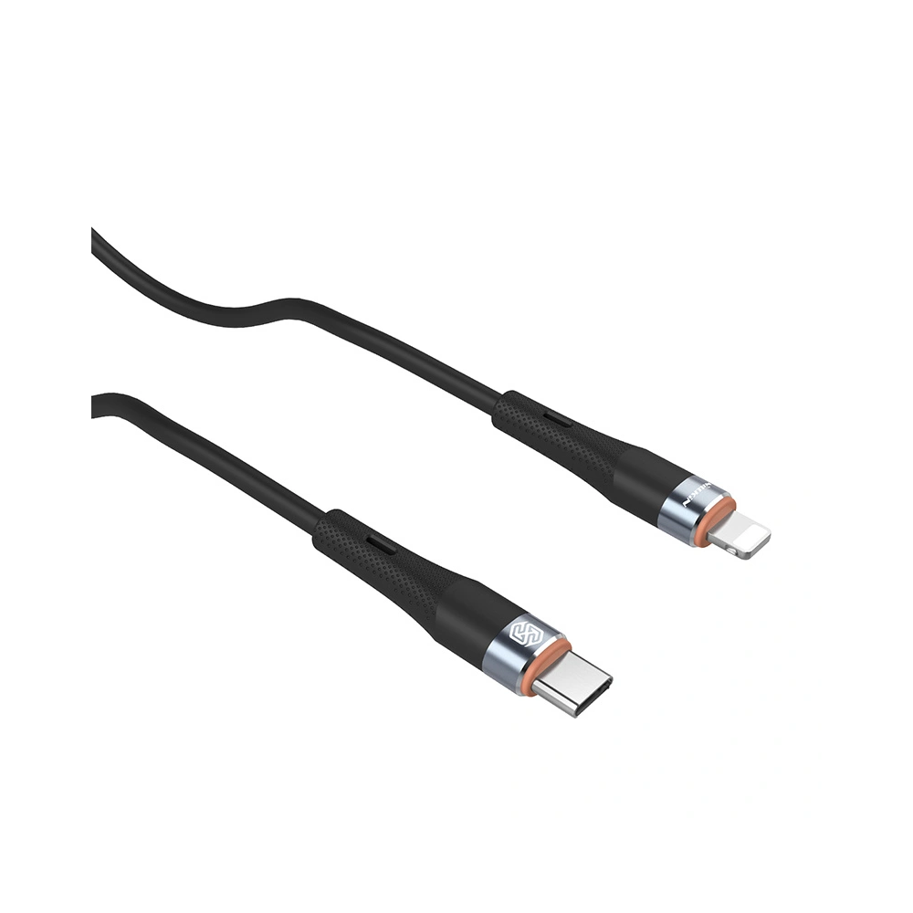 Hurtownia GSM - Kabel Nillkin Data Cable Flowspeed Silicon USB-C/Lightning, PD, 27W černý - NLK1190 - {ean13} - Hurt