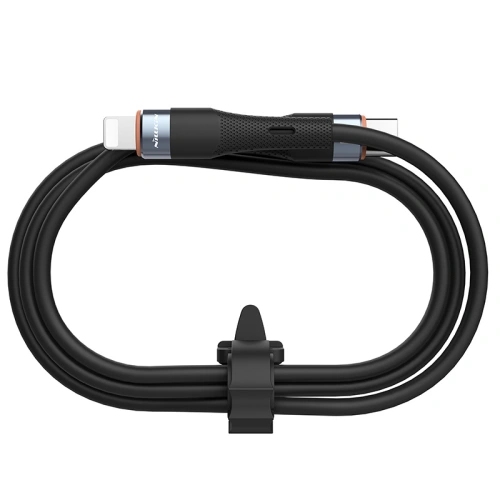 Kabel Nillkin Data Cable Flowspeed Silicon USB-C/Lightning, PD, 27W czarny