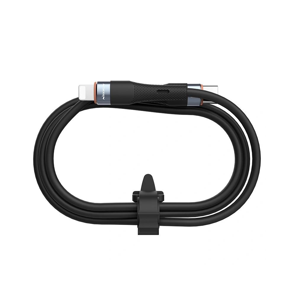 Hurtownia GSM - Kabel Nillkin Data Cable Flowspeed Silicon USB-C/Lightning, PD, 27W černý - NLK1190 - {ean13} - Hurt
