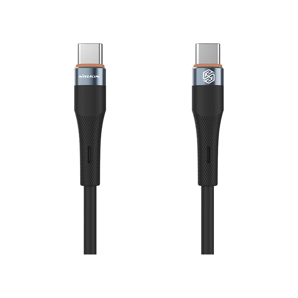 Hurtownia GSM - Kabel Nillkin Datenkabel Flowspeed Silikon USB-C/USB-C, PD, 60W schwarz - NLK1191 - {ean13} - Hurt