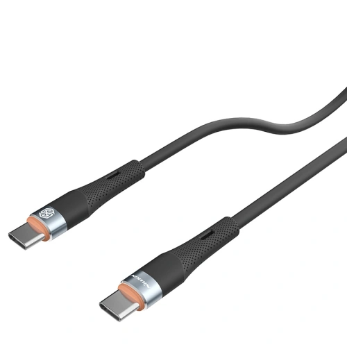 Kabel Nillkin Data Cable Flowspeed Silicon USB-C/USB-C, PD, 60W czarny