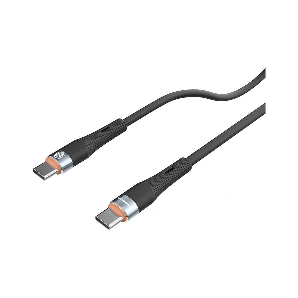 Hurtownia GSM - Kabel Nillkin Datenkabel Flowspeed Silikon USB-C/USB-C, PD, 60W schwarz - NLK1191 - {ean13} - Hurt