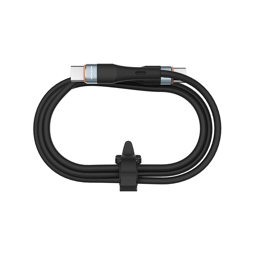 Hurtownia GSM - Kabel Nillkin Datenkabel Flowspeed Silikon USB-C/USB-C, PD, 60W schwarz - NLK1191 - {ean13} - Hurt