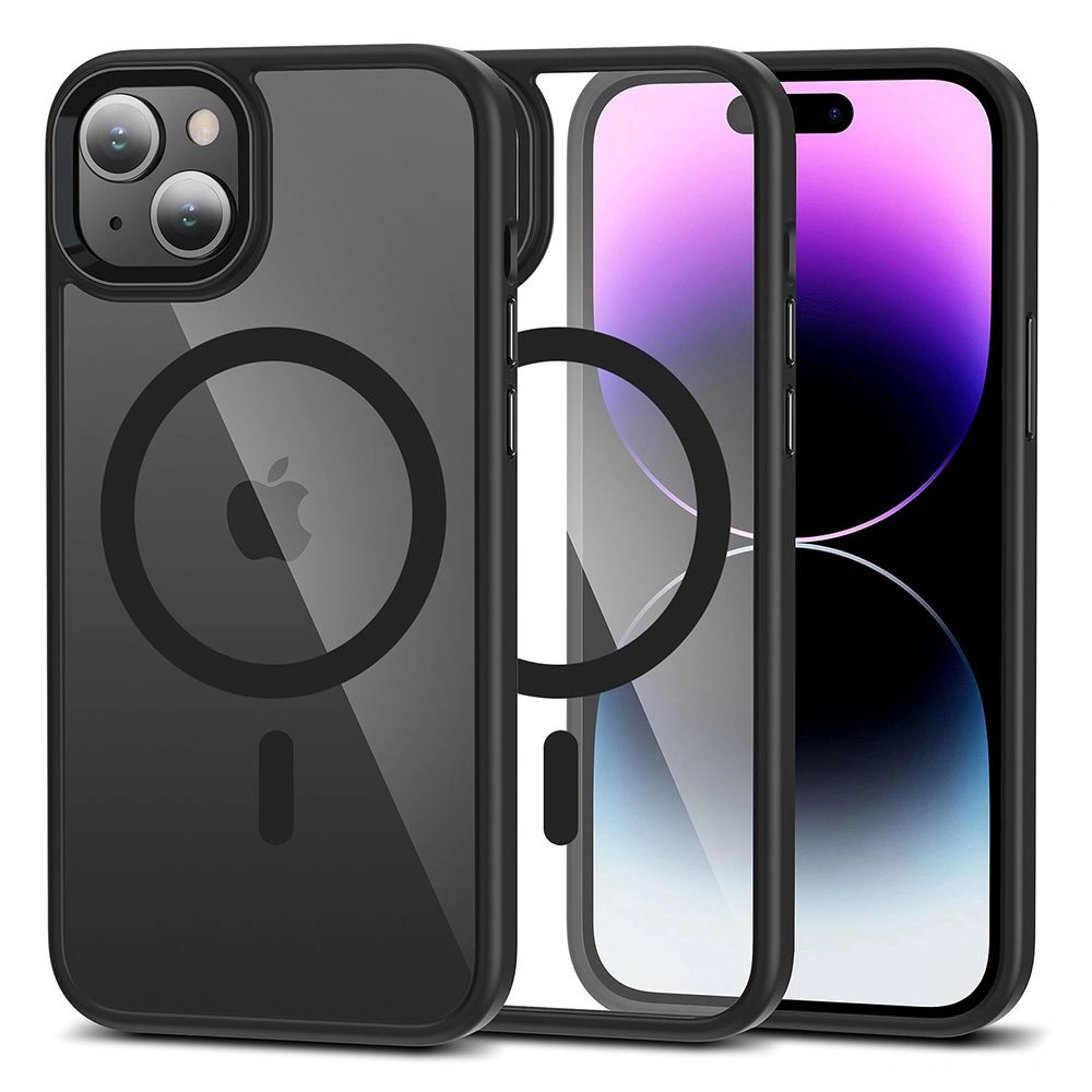 Hurtownia GSM - Etui Tech-Protect Magmat Magsafe Apple iPhone 15 negru/transparent - THP2214 - {ean13} - Hurt